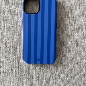 Blue striped Protective Phone Case